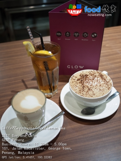Latte/Cappuccino/Iced Lemon Tea